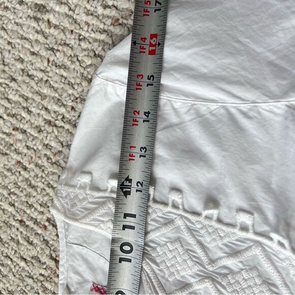 Le Sarte Pettegole Embroidered Lace Blouse - Picture 9 of 11